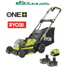 TOSAERBA 18V. RYOBI BRUSHLESS TAGLIO 40 CM. ART. RY18LMX40C-240 (2 x 4.0 Ah)